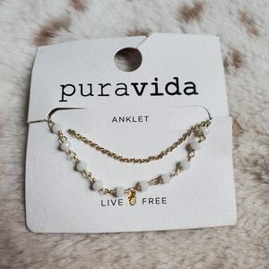 Pura Vida Anklet